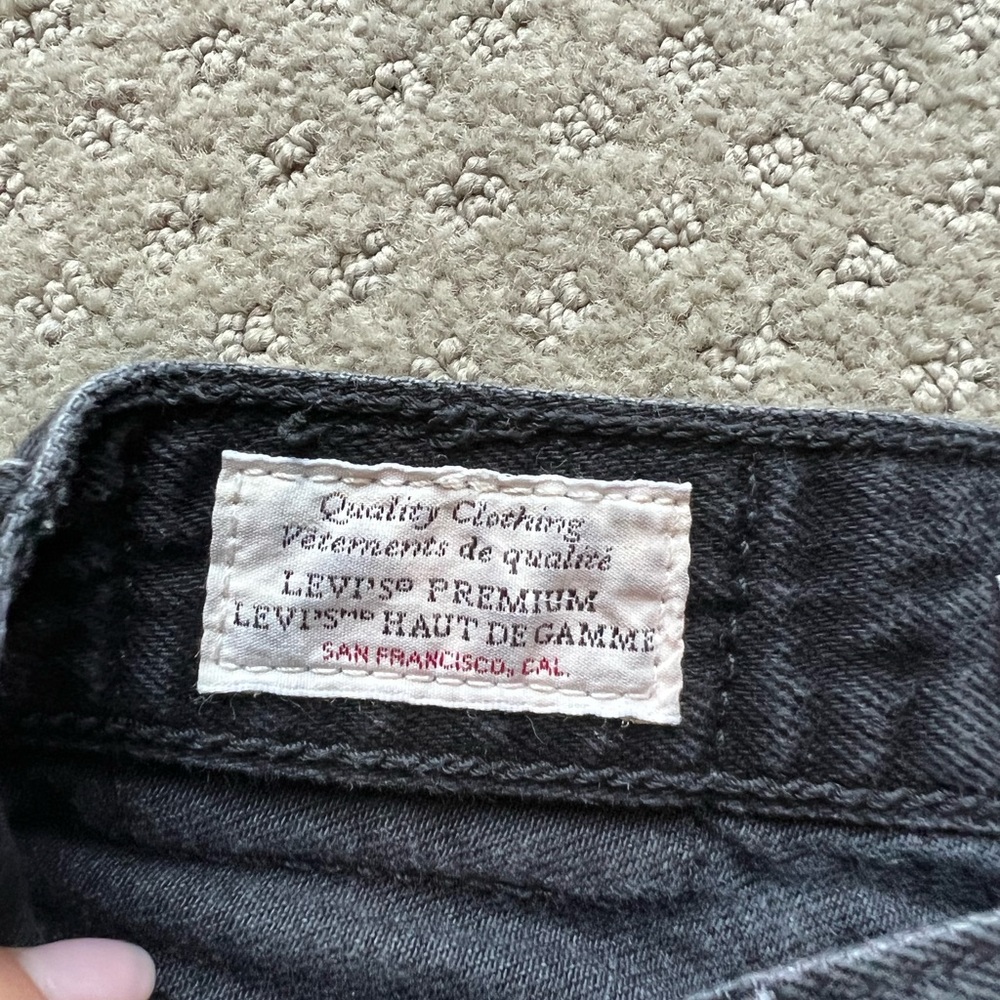 Levi’s black jeans - Picture 7 of 8